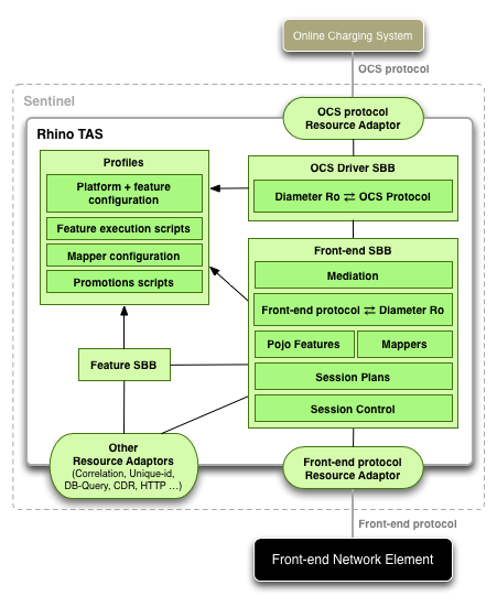 sentinel service arch