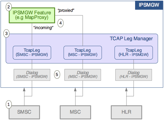 tcap leg manager