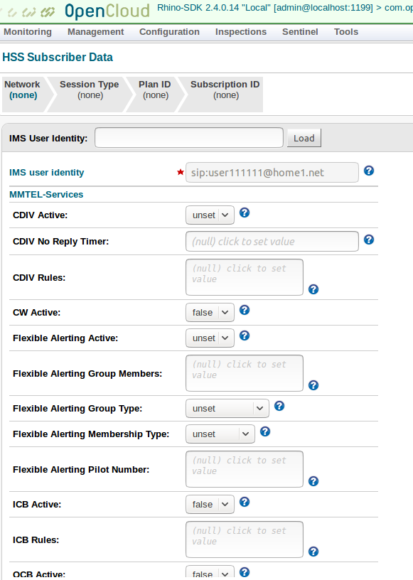 editing a users data