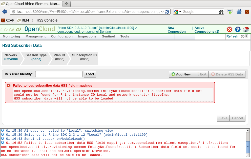 misconfigured network operator