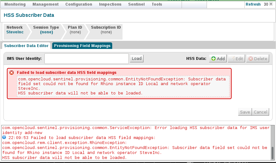 misconfigured network operator