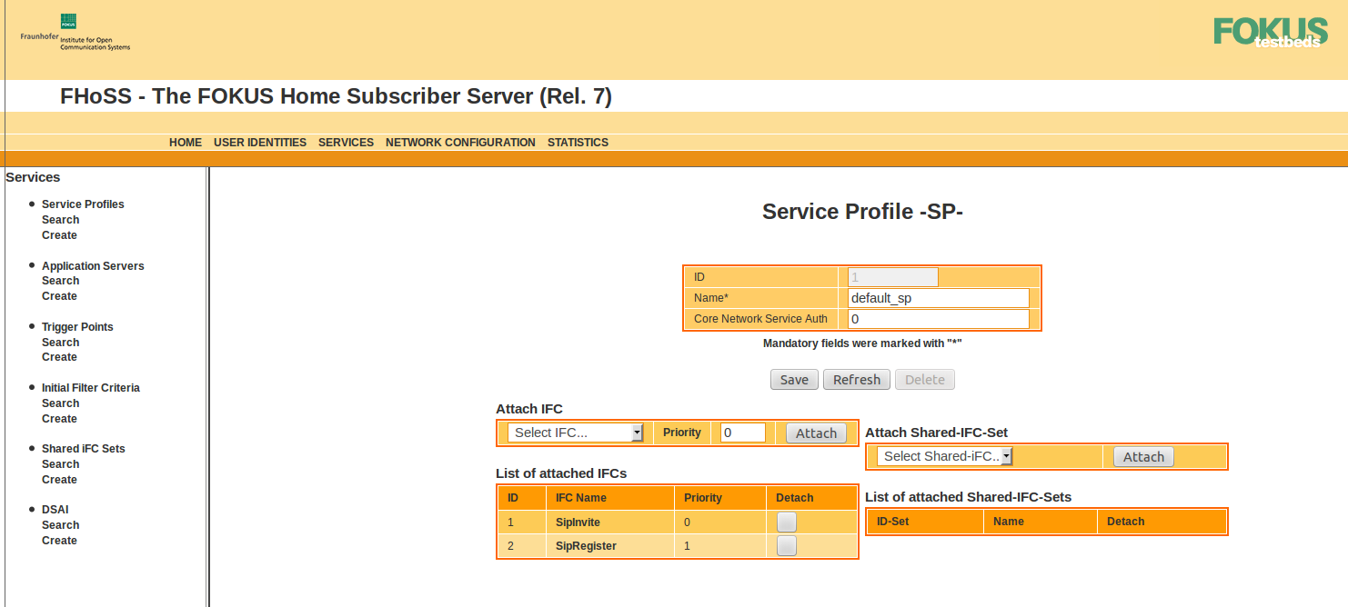 serviceprofile