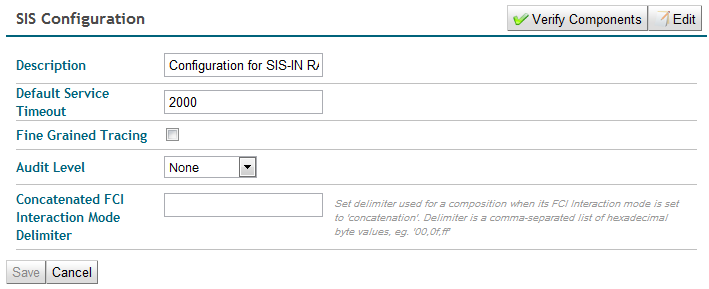 editSISConfiguration