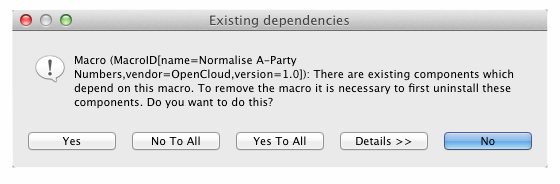 ExistingDependencies